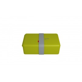 Lunch box Basic prostokątny głęboki zielony 1,1l