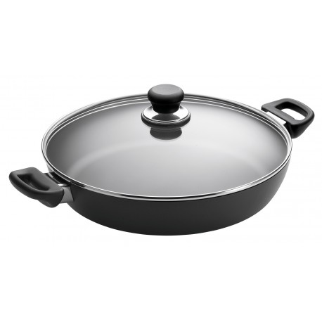Patelnia Szefa z pokrywą 32 cm z 2 uchwytami Scanpan Classic