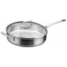 Patelnia 28 cm głęboka z pokrywką Scanpan IMPACT